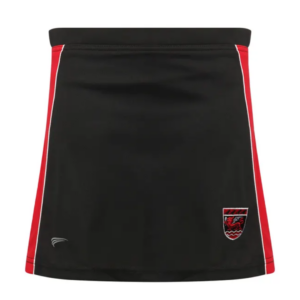Mold Alun Girls PE Skort - Black