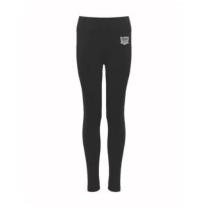 Argoed High Black Girls PE Leggings